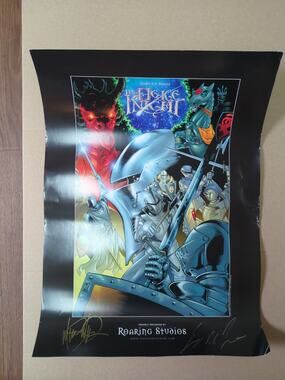 The Hedge Knight Poster 18" X 25" George RR Martin Mike S Miller **Autographed**